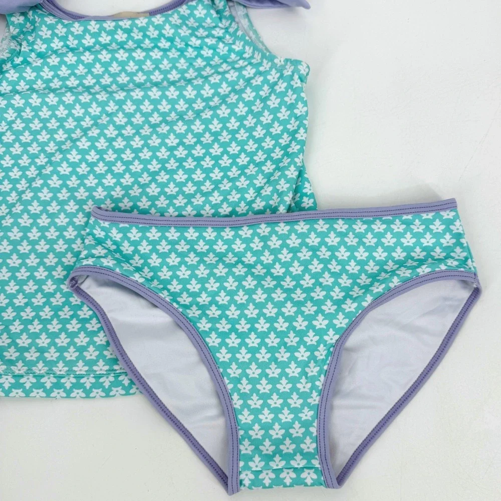 The Beaufort Bonnet Company Girl's Snorkel Tour Tankini Swimsuit Sz 7